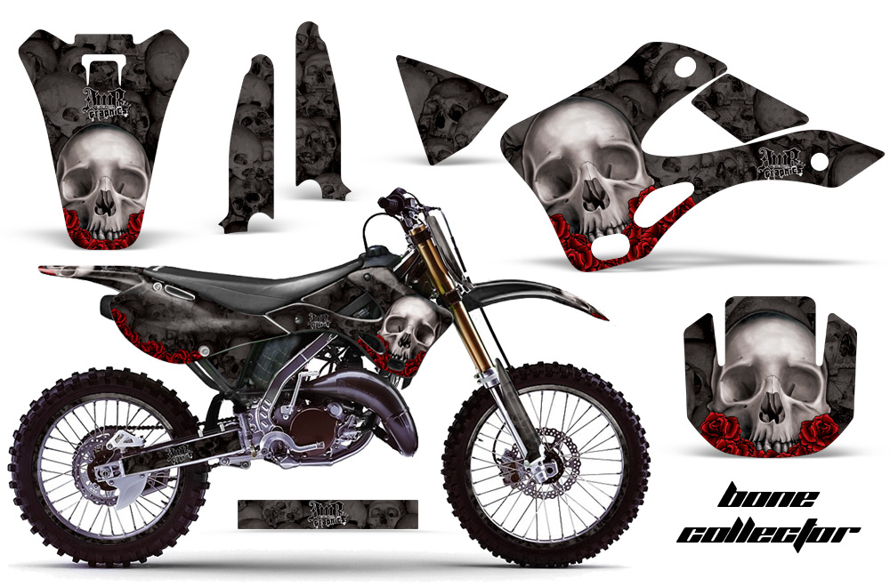 Kawasaki KX125 KX250 99-02 Graphics Kit BC B NPs